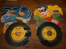 VINTAGE BATMAN & ROBIN 45 RECORD 1966 NATIONAL PERIODICAL PUBLICATIONS