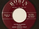 THE MELLO-MOODS How Could You? ORIG 1951 HARLEM DOO-WOP 45 Solitaires HEAR