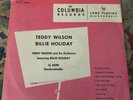 Teddy Wilson And His Orchestra Featuring Billie Holiday Vinyl 10