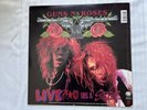 GUNS 'N ROSES vinyl LP GN'R LIES Geffen Records Live Like A Suicide 1986-1988