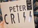 MISPRINT Peter Criss  2025 LP Limited Edition White Vinyl 10 New Songs