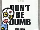 DUMMY SIGNED 2 DISC VINYL LP SIGNED INSERT BY ASAP ROCKY DONT BE DUMB IN HAND
