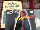 AC/DC POWERAGE ATLANTIC P10533A Japan Promo INSERT VINYL LP