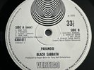 BLACK SABBATH PARANOID 1970 UK vinyl, vertigo swirl orig. inner, plays great
