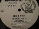 Ice-T – Killers / Body Rock (Early Ice-T Electro Rap) 12” EP – EB002 – VG