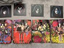 All 4 KISS Solo LP's Original Press w POSTERS (unhung) - Ultrasonic Cleaned