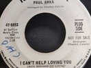 Paul Anka I Can't Help Loving You Northern Soul RCA Victor
