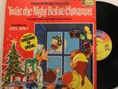 Rankin/Bass Lp 'Twas The Night Before Christmas Soundtrack On Disneyland - Vg+ /