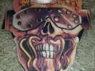 MEGADETH WAKE UP DEAD RARE SHAPED 1987 PICTURE VINYL