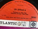 LED ZEPPELIN III - 1st PRESS 1970 - PLUM A5/B5 - Vinyl LP *PETER GRANT LABELS*