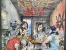 Verbal Abuse - Rocks Your Liver LP - OG Press - Rare Hardcore Punk - VG w INSERT