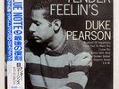 DUKE PEARSON TENDER FEELIN'S BLUE NOTE BN4035 Japan OBI VINYL LP