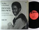 Dennis Brown - No Man Is An Island LP - Studio One Jamaica DG VG+ Shrink