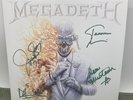 Megadeath - Limited Ocean Blue Splatter Vinyl JSA Certified Numbered