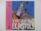 Sex Pistols Better Live Than Dead Vap 35203-25 Japan  VINYL LP OBI