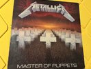 Metallica – Master of Puppets LP (1986 Elektra) Original US Press VG