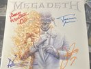 Megadeth Self Titled Vinyl LP SIGNED IN Multi Colors LTD 5/199JSA  SOLD OUT