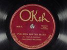 78 RPM -- Clarence Williams (his first record), Okeh 8020, E/E- Jazz