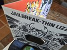 THIN LIZZY Jailbreak EX/VG+ Die Cut Vertigo UK Import LP GF 1976 OG rock