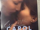 Cate Blanchett Signed Carol (2015) Movie Vinyl. VERY RARE, soundtrack