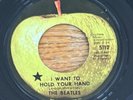 Beatles I Want To Hold Your Hand Apple 5112 45rpm W/Black Star (1970) LA Press