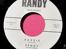KENNY and THE CADETS - Barbie - Near Mint repro 45 rpm - Randy 422 - BEACH BOYS