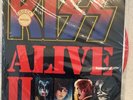 KISS ALIVE II RED VINYL LP ENGLAND IMPORT SEALED NEW CALD 5004