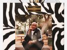 Freddie Gibbs & Madlib ‎  Pinata Gold Inside Clear W/Black & White Splatter New