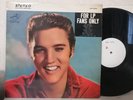 Elvis Presley For LP Fans Only 1965 Japan Victor test pressing LP SHP-5455