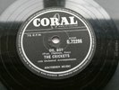 BUDDY HOLLY  THE CRICKETS   UK  1958  CORAL 78     OH BOY  /  NOT FADE AWAY