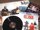 The Beatles GET BACK set w POSTER  Complete ROOFTOP LP, Photo inner SCARCE