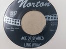 LINK WRAY + HIS RAY MEN ACE OF SPADES / FAT BACK  NORTON  EXCELLENT PLUS
