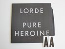 Lorde Pure Heroine Clear Record vinyl album NM 2013 w/book