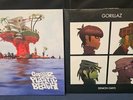GORILLAZ - Plastic Beach 2 BLACK LP + Demon Days RED LP DISC 2 ONLY VINYL RECORD