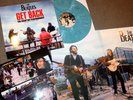 LAST ONE  BLUE VINYL -The Beatles GET BACK set w POSTER  Complete ROOFTOP LP
