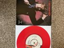 The Damned Love Song 1979 Chiswick Red Vinyl Rat Sleeve VG++ Near Mint