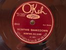 Okeh 8960 Memphis Jug Band MEMPHIS SHAKEDOWN  E-/E  78 rpm 1934 HEAR