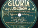 HORST WESSEL LIED / SS-Standarte Choir / NSDAP Orig RARE 1-st (1933) WWII 78rpm