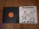Vintage Techno Vinyl LA Style: James Brown Is Dead (Watts Bulb Ver) & I'm Raving