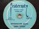 78 RPM Sophisticated Swing So Rare Jimmy Dorsey Fraternity 755