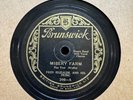 78Rpm Hot Dance, Fred Elizalde & His Music  Al Bowlly 'Misery Farm'  Brunswick E