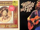 2x Willie Nelson Vinyl Record LP Red Headed Stranger Family Live