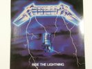 Metallica Ride The Lightning 603961 Masterdisk HW SRC LP Vinyl VG++ Cvr VG+ 1984