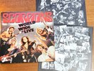 SCORPIONS World Wide Live fully signed AUTOGRAMM 1985 HARVEST 2LP Hard Rock 80s