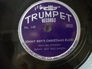 SONNY BOY WILLIAMSON -78rpm  R&B - TRUMPET #145 -SONNY BOYS CHRISTMAS / PONTIAC