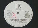 LEON WARE Why I Came To California PROMO Vinyl 12