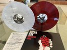 Green Day - American Idiot Colored Vinyl LP Translucent Red & White /Black Swirl