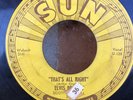 Elvis Presley 'That's all right' PUSH MARKS Sun Records 209 45 RPM fair