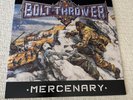 Bolt Thrower – Mercenary LP Metal Blade Reissue Vinyl NM Gatefold + Cover Poster