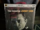 Johnny Cash The Essential  2015 Slabbed  VMG VINYL LP GRADED VMG 9.0